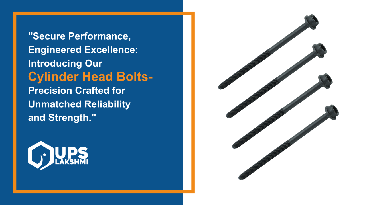 Unlock Unrivaled Performance with Our Cylinder Head Bolts!